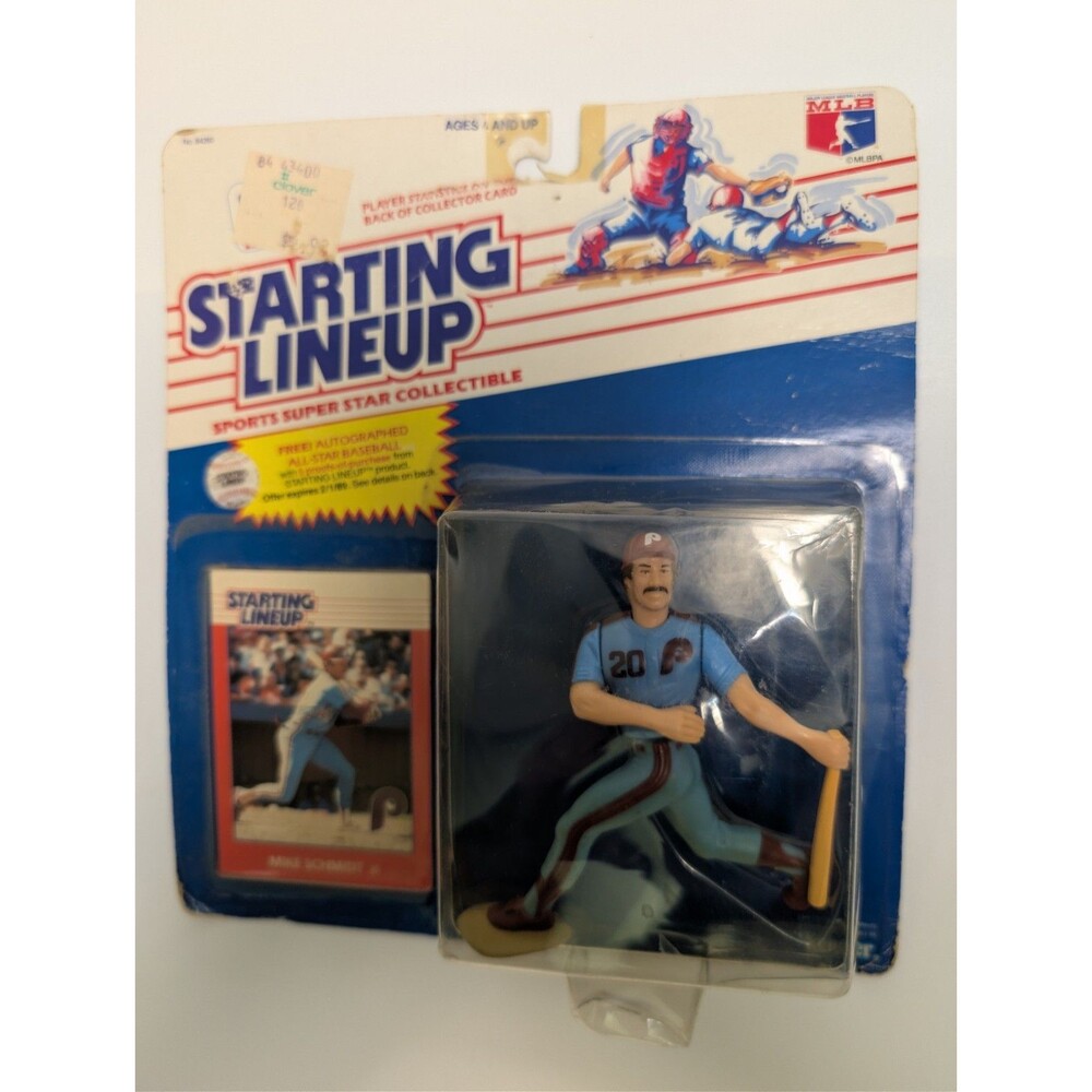 ⚾️ 1988 Starting Lineup MIKE SCHMIDT Baseball Figure Card Phillies MLB New